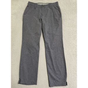 Under Armour Pants Mens 32X30 Loose Fit Blue Gray Golf Dress Stretch 32x28